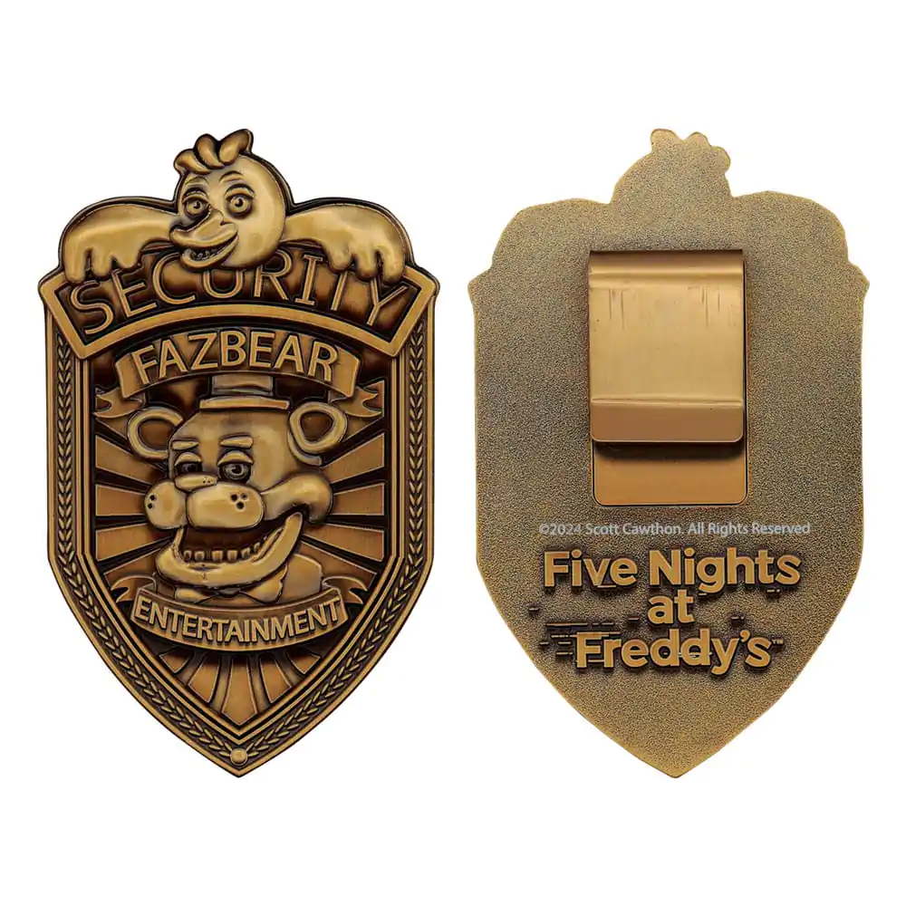 Five Nights at Freddy´s Replik Security Badge termékfotó