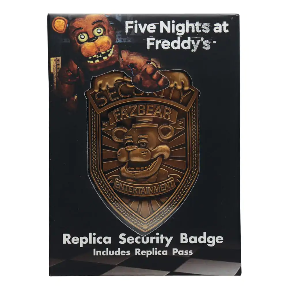 Five Nights at Freddy´s Replik Security Badge termékfotó