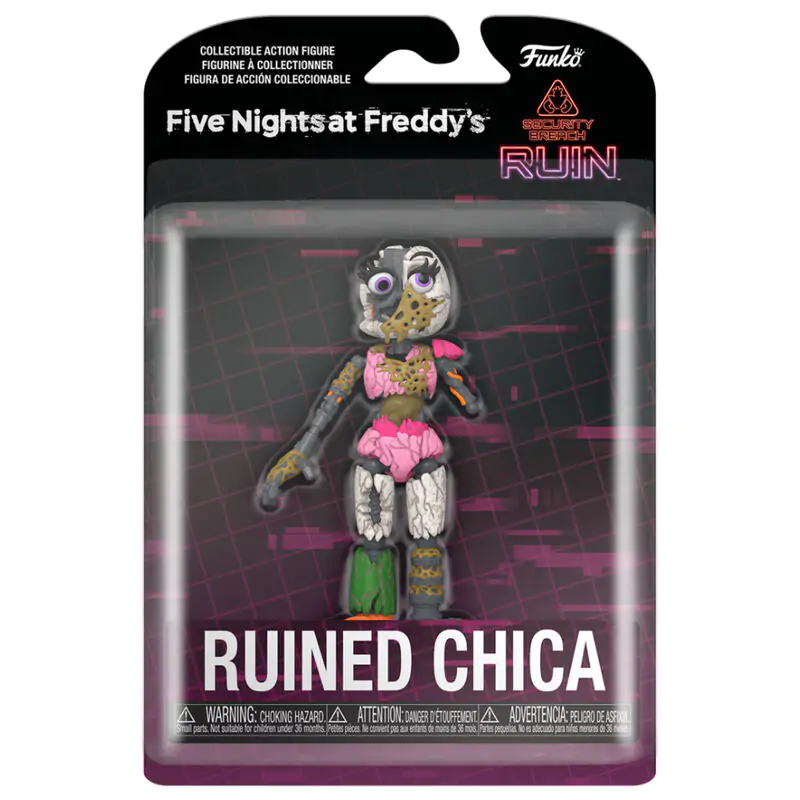 Five Nights at Freddy's: Security Breach - Ruin Actionfigur Chica 13 cm Produktfoto