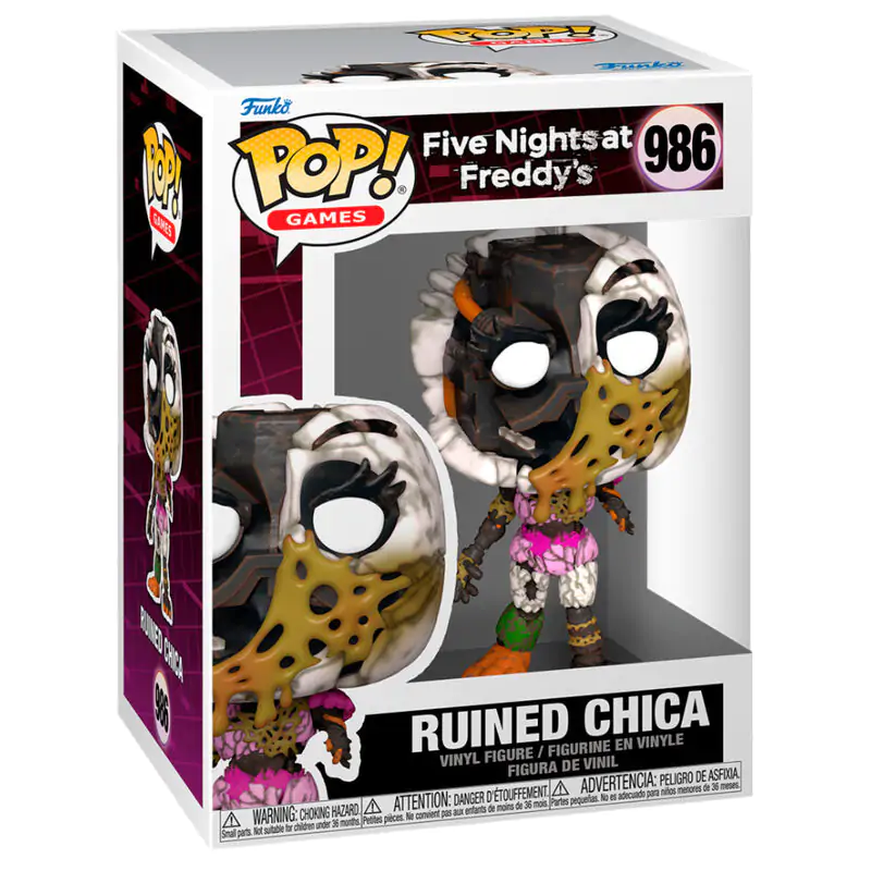 Five Nights at Freddy's: Security Breach - Ruin Funko POP! Games Vinyl Figur Chica 9 cm Produktfoto