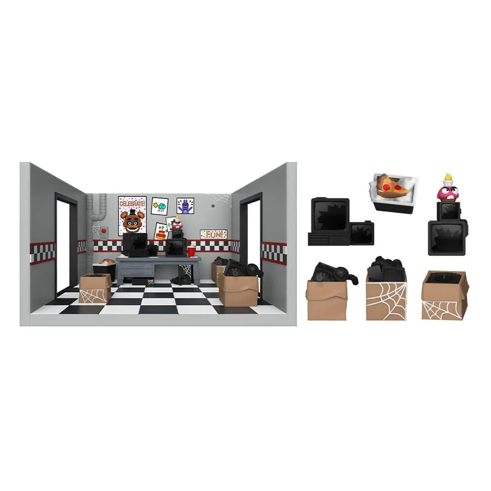 Five Nights at Freddy's Snap Spielset mit Actionfigur Freddy's Room 9 cm Produktfoto