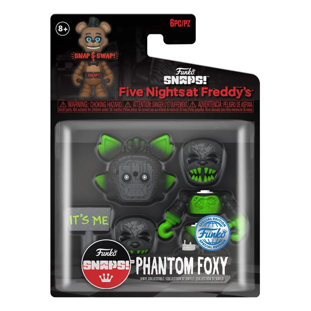 Five Nights at Freddy's Snap Actionfigur Phantom Foxy 9 cm termékfotó