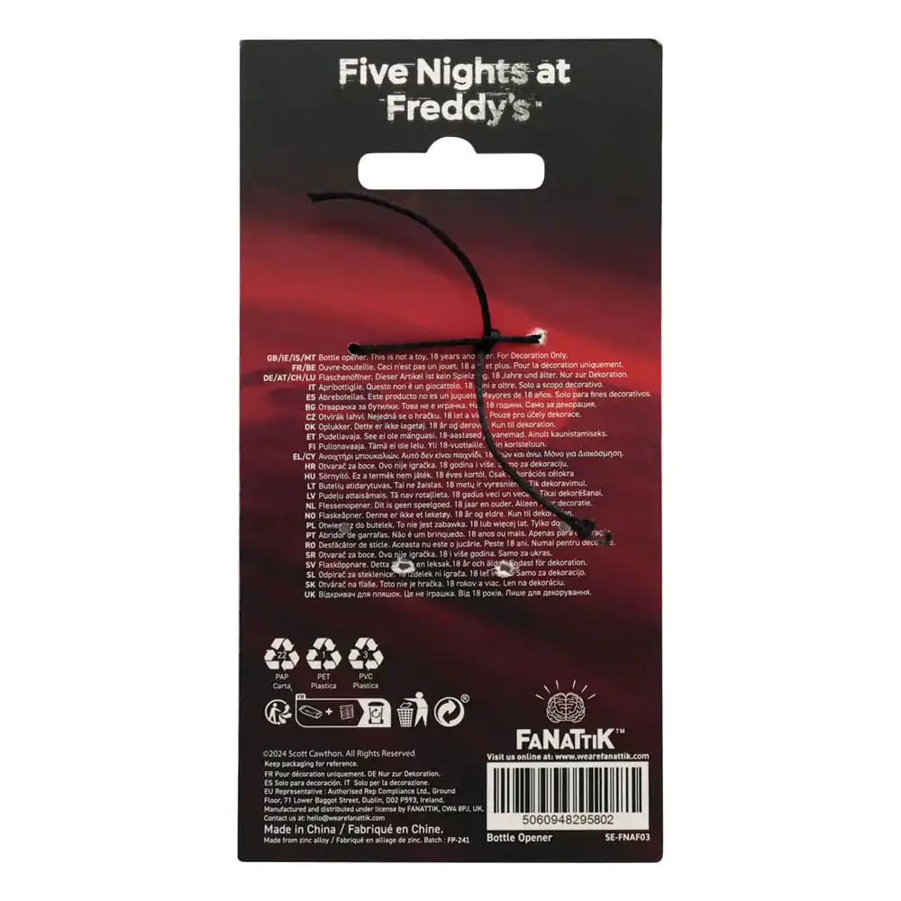 Five Nights at Freddy´s Flaschenöffner 10 cm Produktfoto