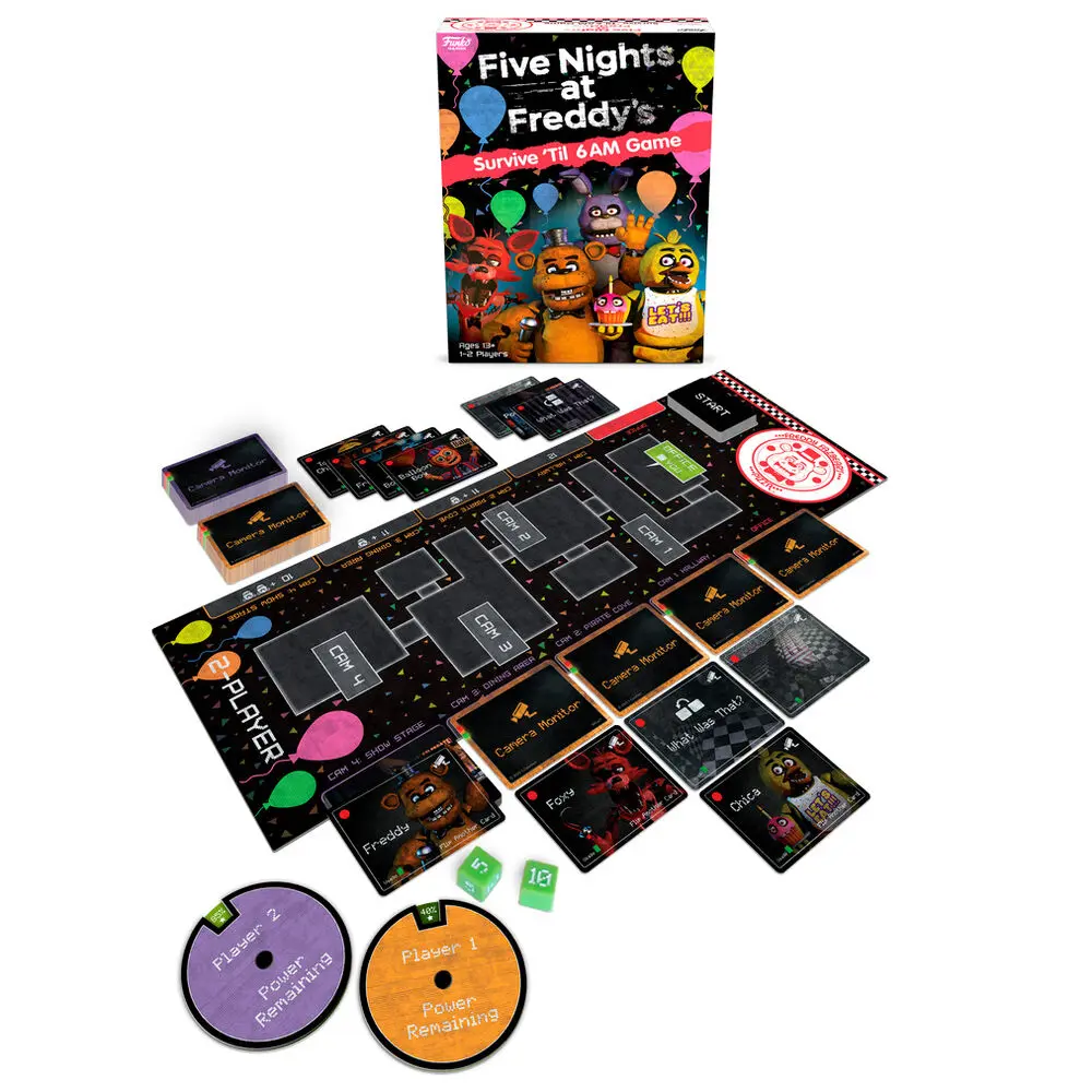 Five Nights at Freddy's Brettspiel Survive 'Til 6AM *English Version* Produktfoto