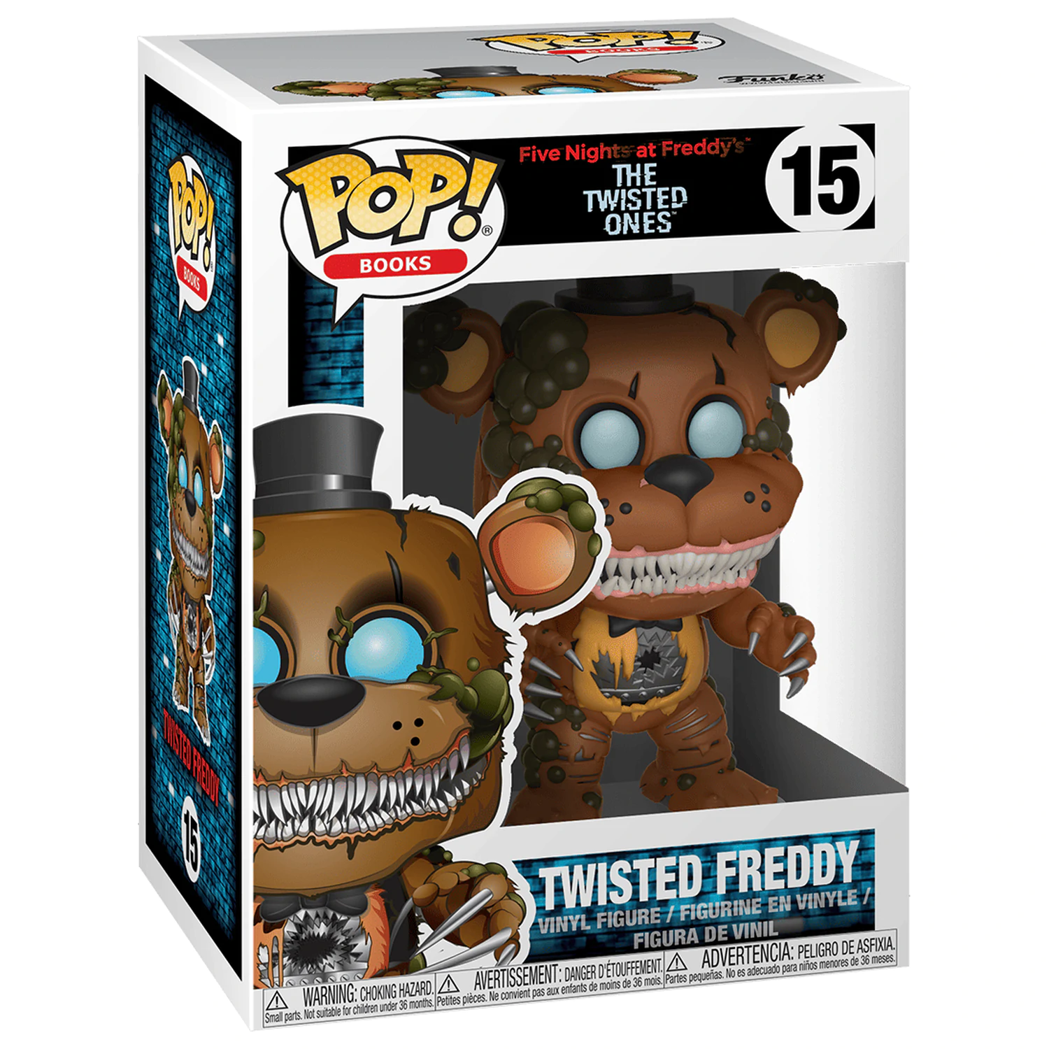 Five Nights at Freddy's The Twisted Ones Funko POP! Bücher Vinyl Figur Twisted Freddy 9 cm Produktfoto