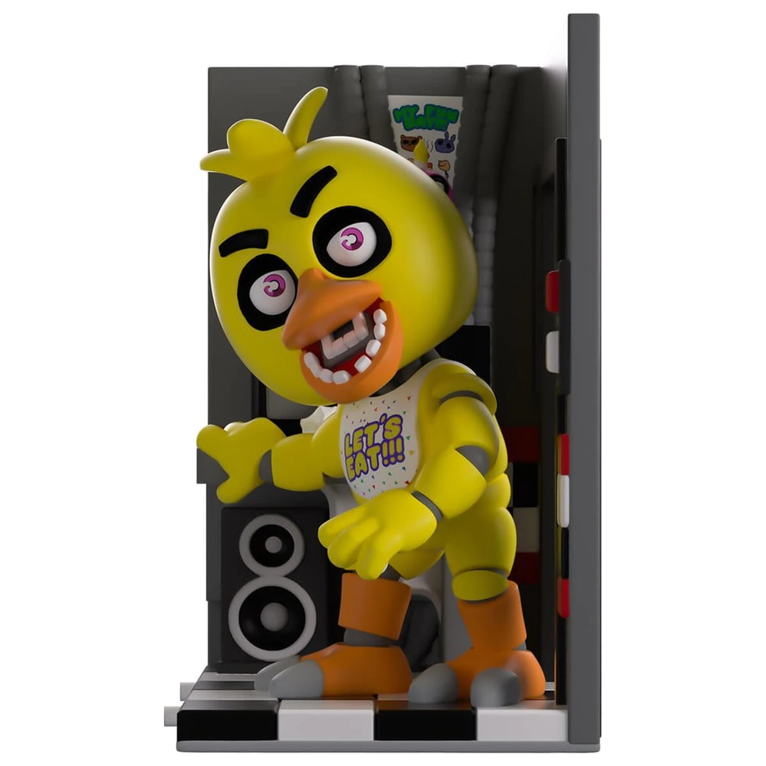 Five Nights at Freddy's Vinylfigur Chica in East Hall 13 cm Produktfoto