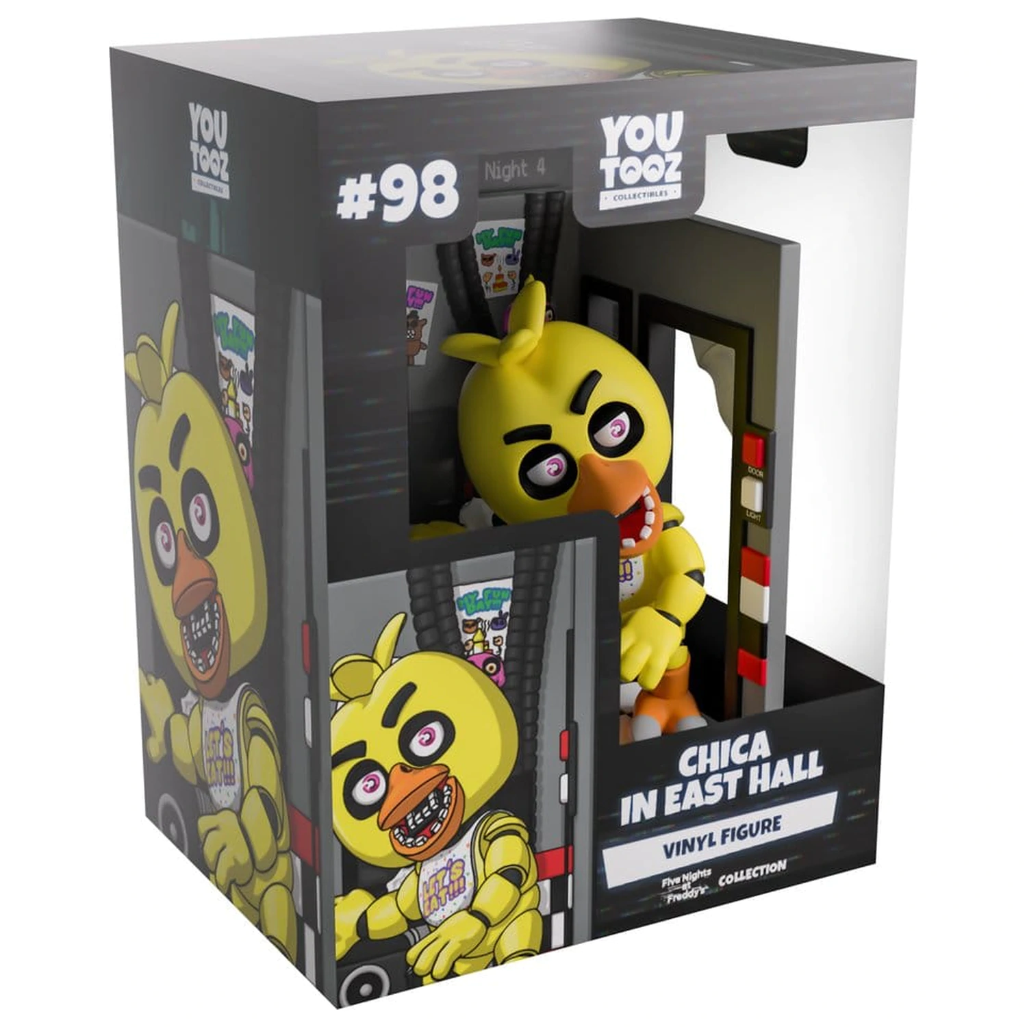 Five Nights at Freddy's Vinylfigur Chica in East Hall 13 cm Produktfoto