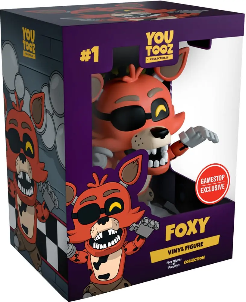 Five Nights at Freddy's Vinyl Figur Foxy 11 cm Produktfoto