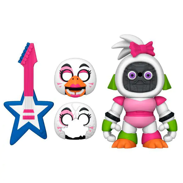 2er-Pack Figuren Five Nights at Freddys Montgomery Gator and Glamrock Chica Produktfoto