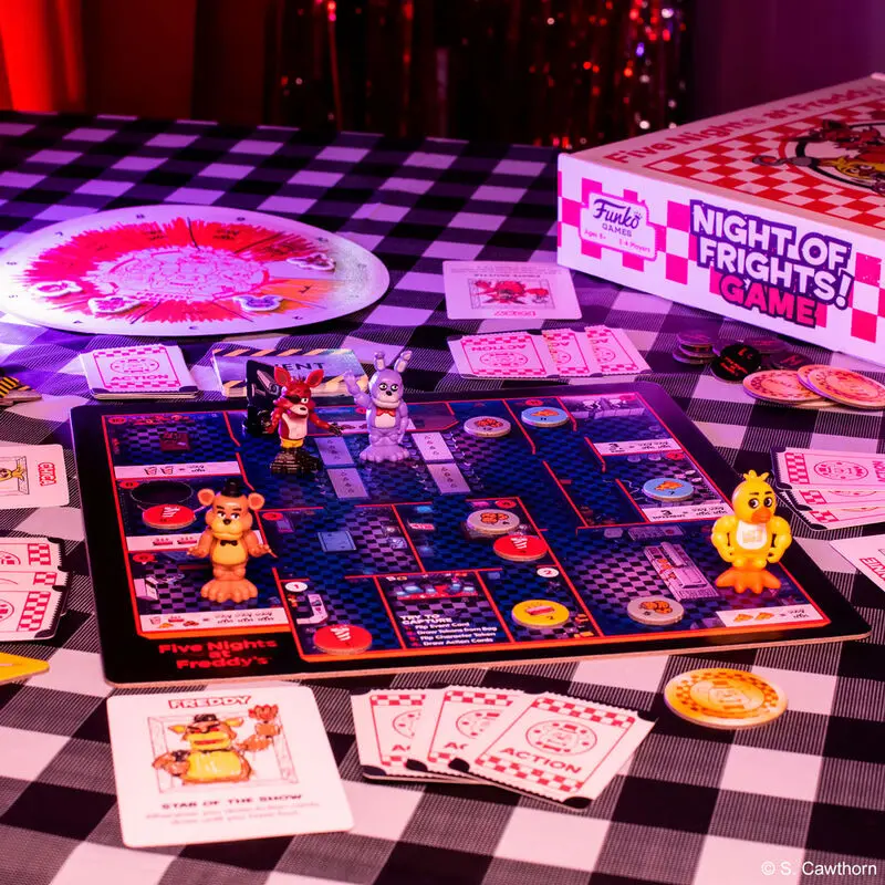 Five Nights at Freddys Night of Frights Game Englische Version Brettspiel Produktfoto