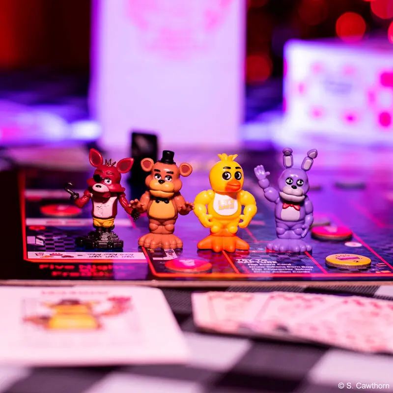 Five Nights at Freddys Night of Frights Game Englische Version Brettspiel Produktfoto