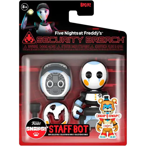 Snaps! Figur Staff Bot Five Nights at Freddys Produktfoto