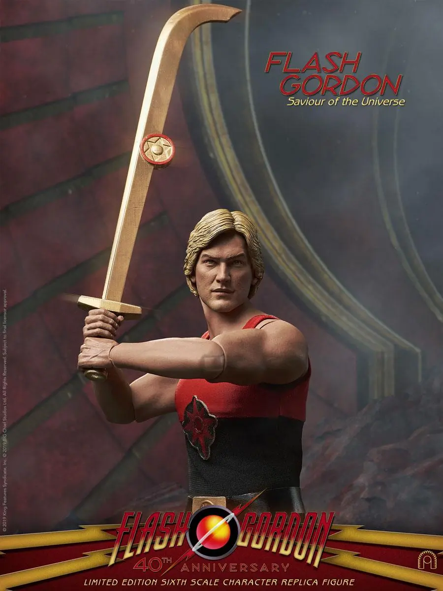 Flash Gordon Actionfigur 1/6 Flash Gordon Limited Edition 31 cm Produktfoto