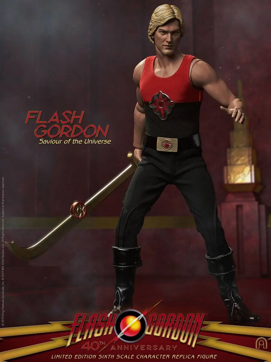 Flash Gordon Actionfigur 1/6 Flash Gordon Limited Edition 31 cm Produktfoto