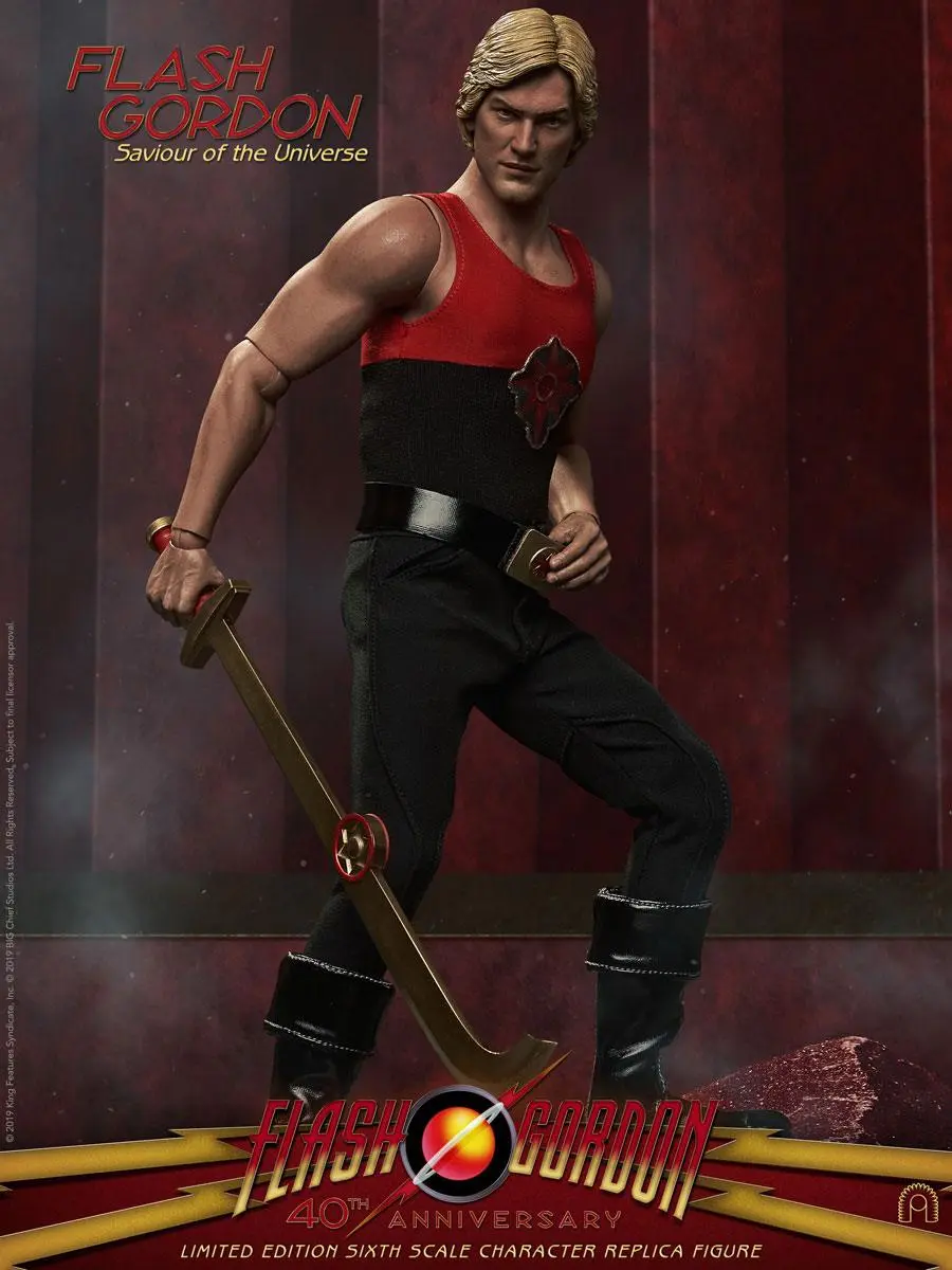 Flash Gordon Actionfigur 1/6 Flash Gordon Limited Edition 31 cm Produktfoto