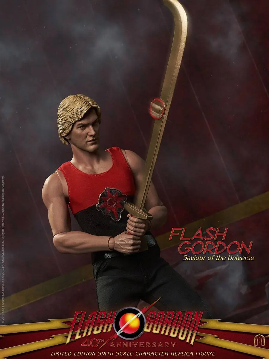 Flash Gordon Actionfigur 1/6 Flash Gordon Limited Edition 31 cm Produktfoto