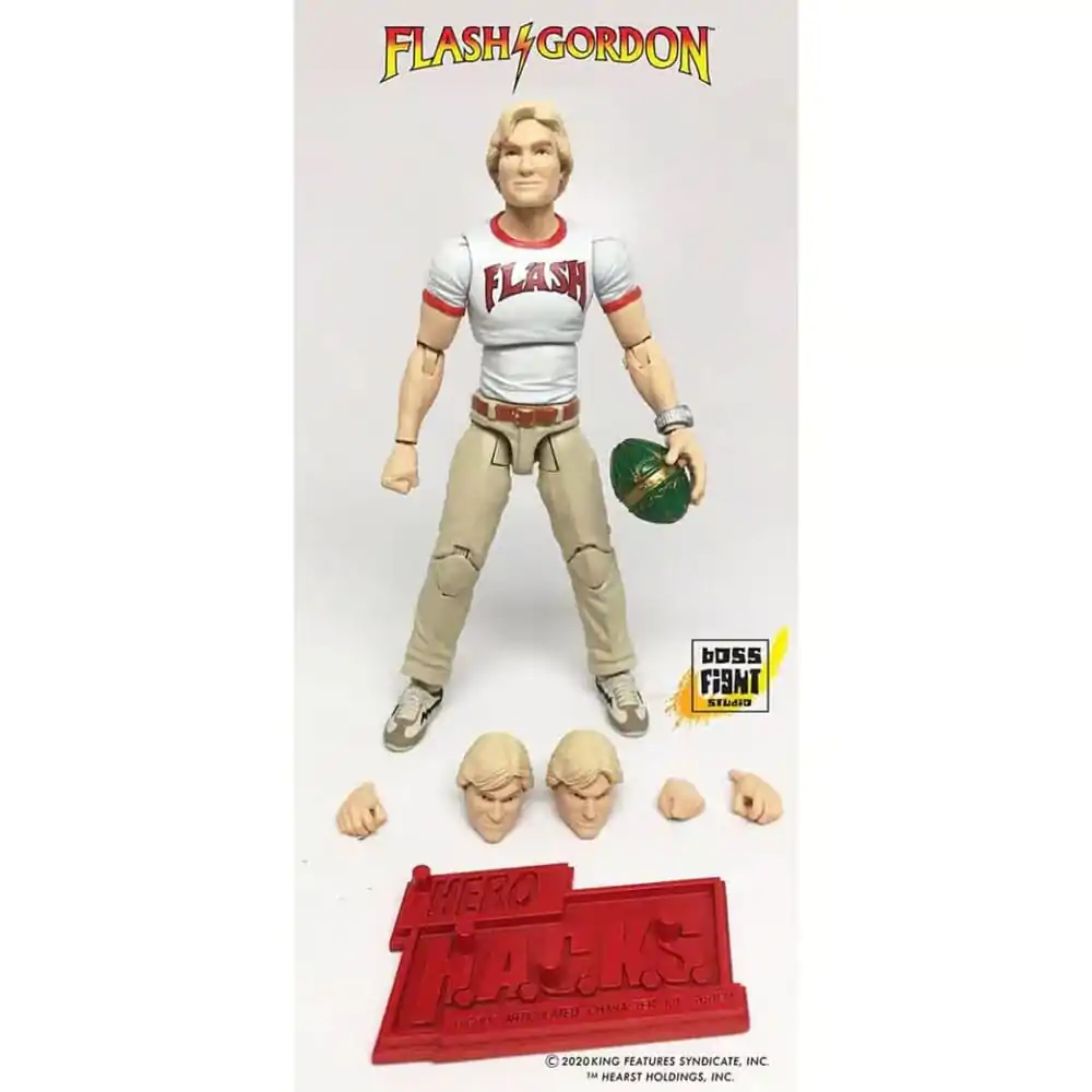 Flash Gordon Hero H.A.C.K.S. Actionfigur Flash Gordon with Lunchbox termékfotó