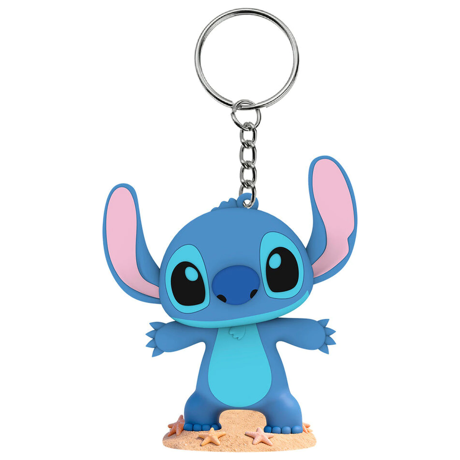 Flashies Disney Stitch 3D Schlüsselanhänger mit LED-Taschenlampe Produktfoto