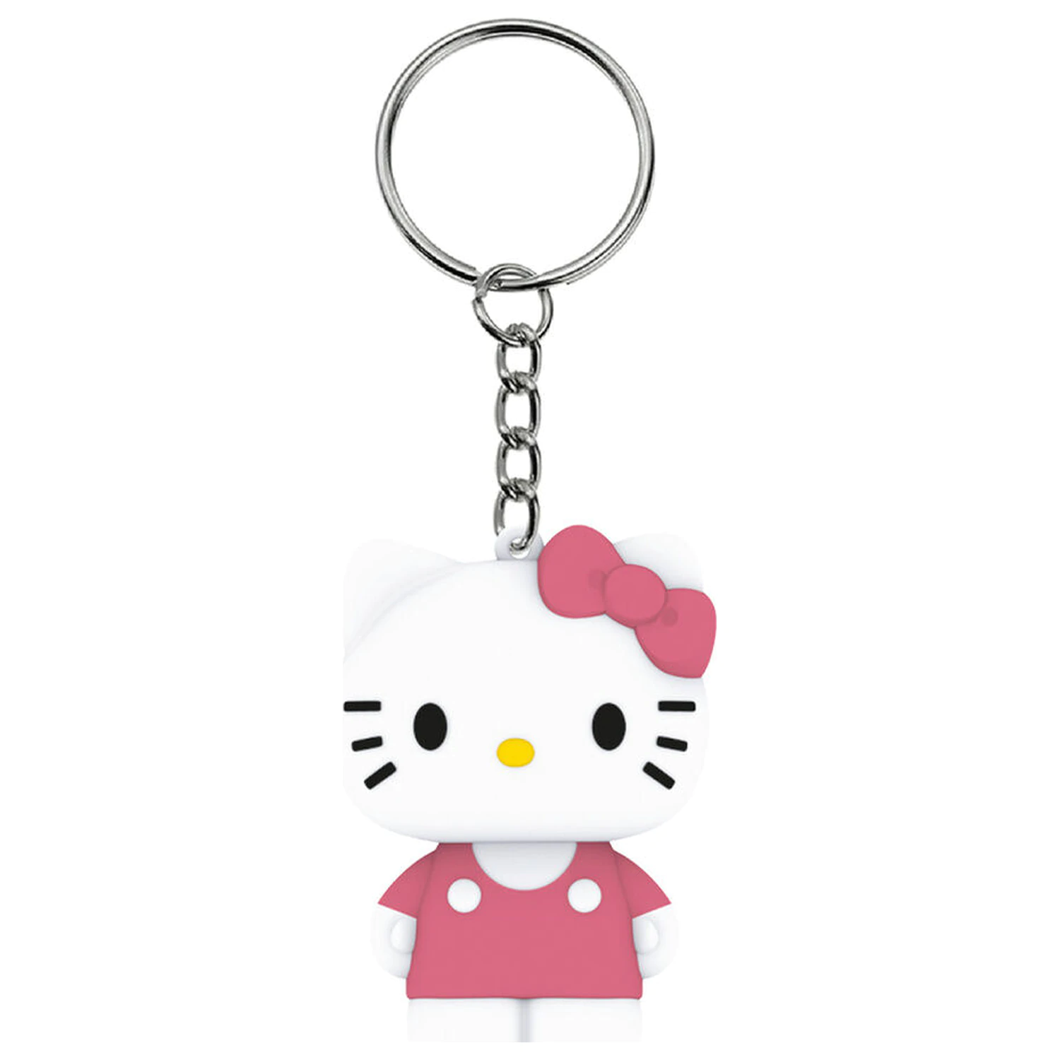 Flashies Hello Kitty 3D Schlüsselanhänger mit LED-Taschenlampe Produktfoto