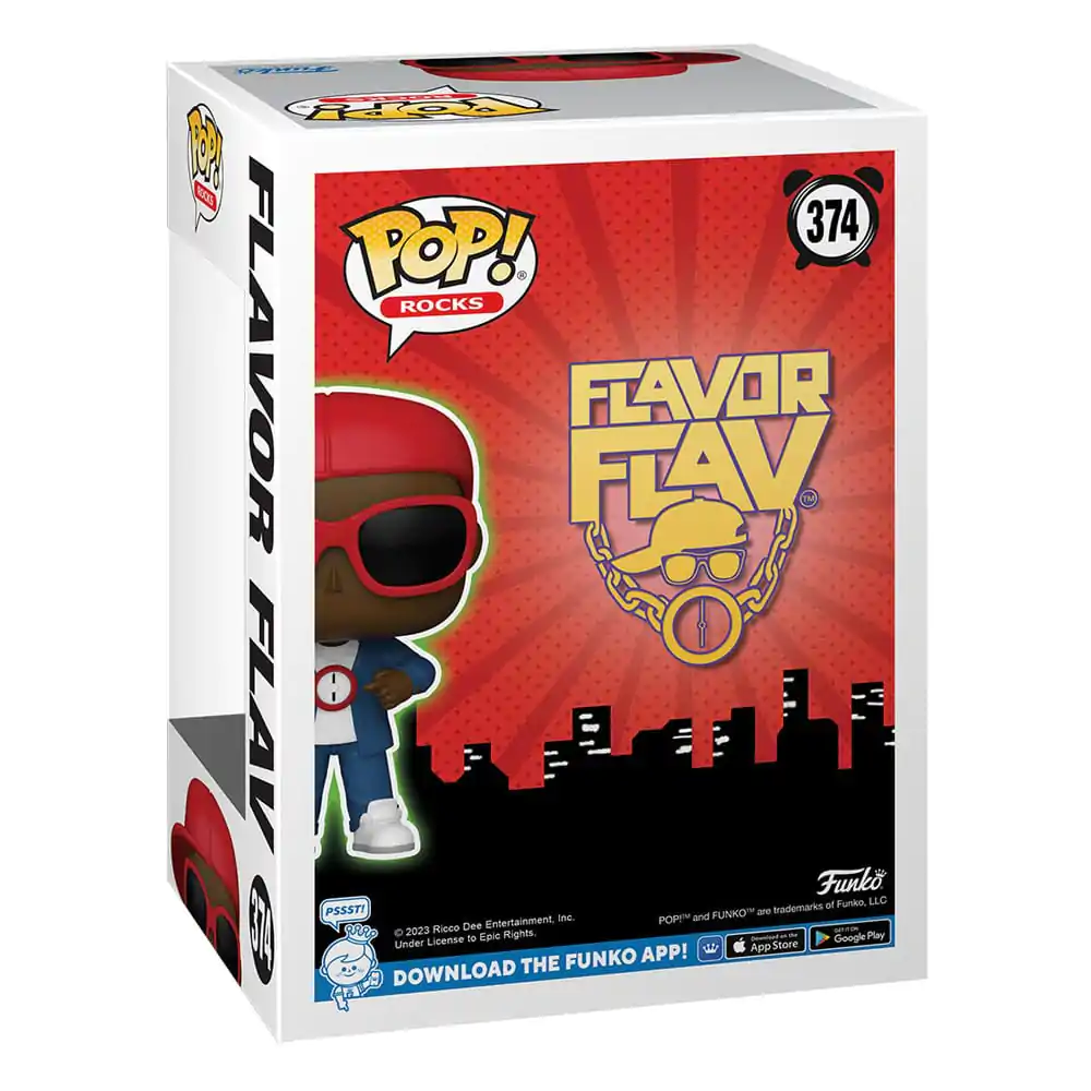 Flavor Flav POP! Rocks Vinyl Figur Flavor of Love 9 cm termékfotó