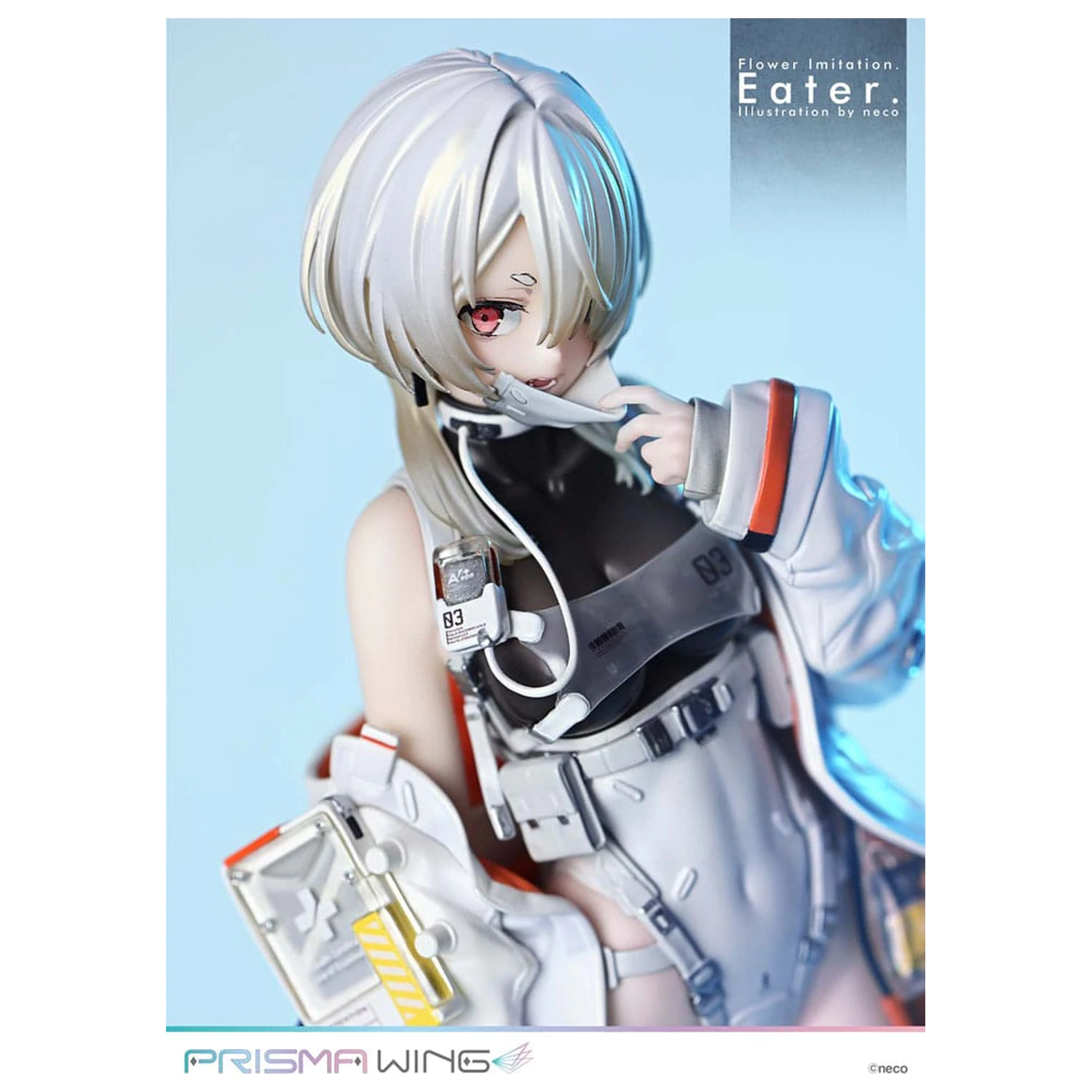 Flower Imitation Prisma Wing PVC Statue 1/7 Eater Illustration by neco 32 cm Produktfoto
