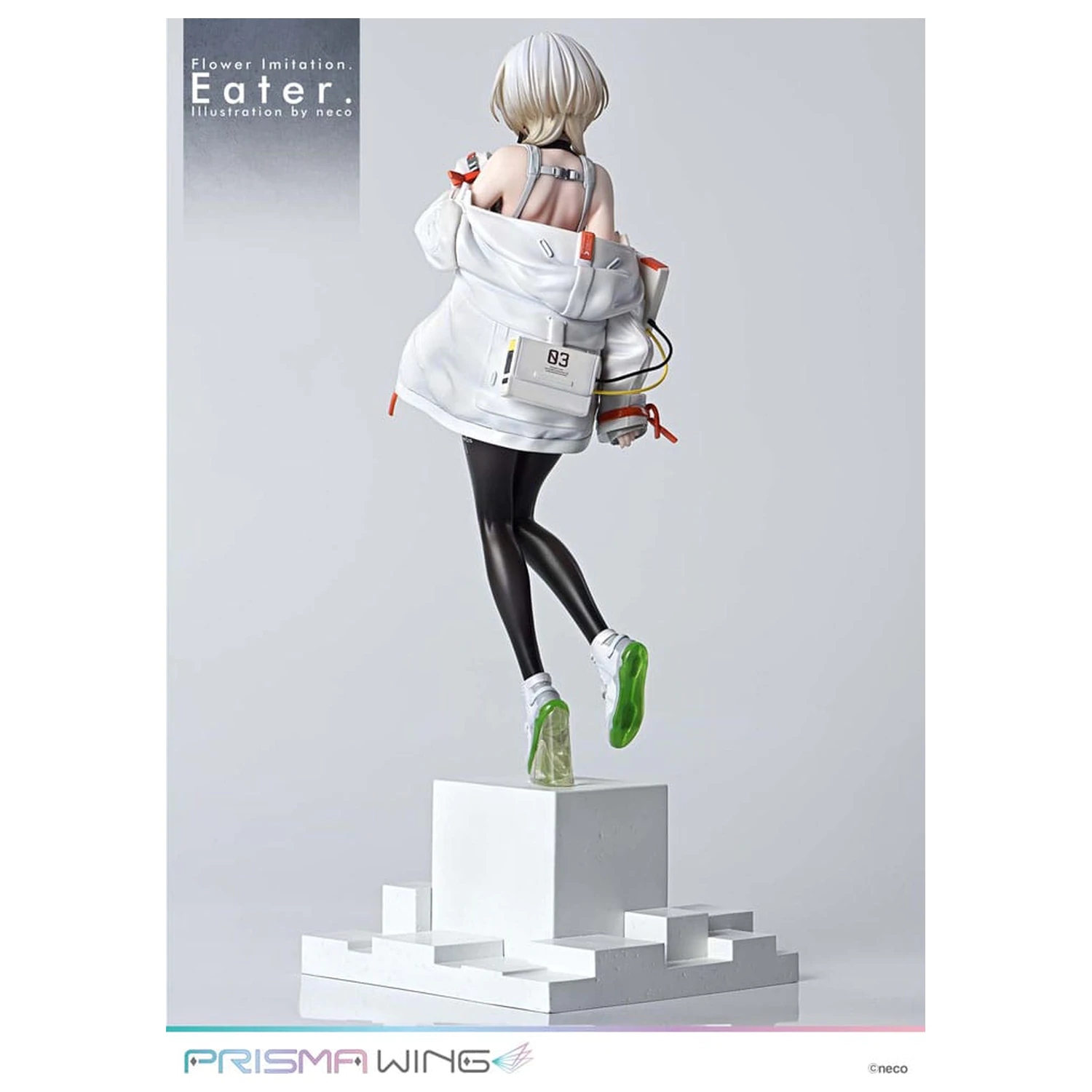 Flower Imitation Prisma Wing PVC Statue 1/7 Eater Illustration by neco 32 cm Produktfoto