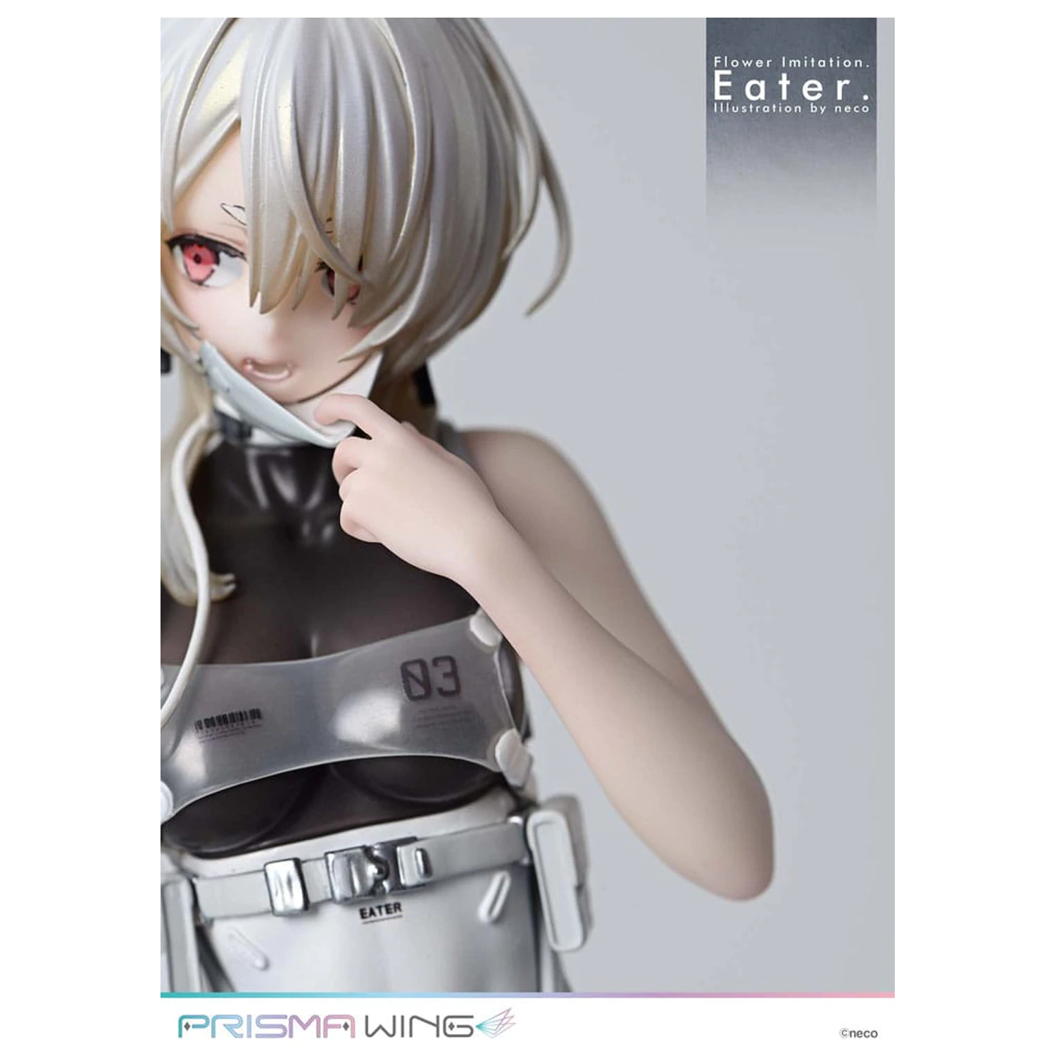 Flower Imitation Prisma Wing PVC Statue 1/7 Eater Illustration by neco 32 cm Produktfoto