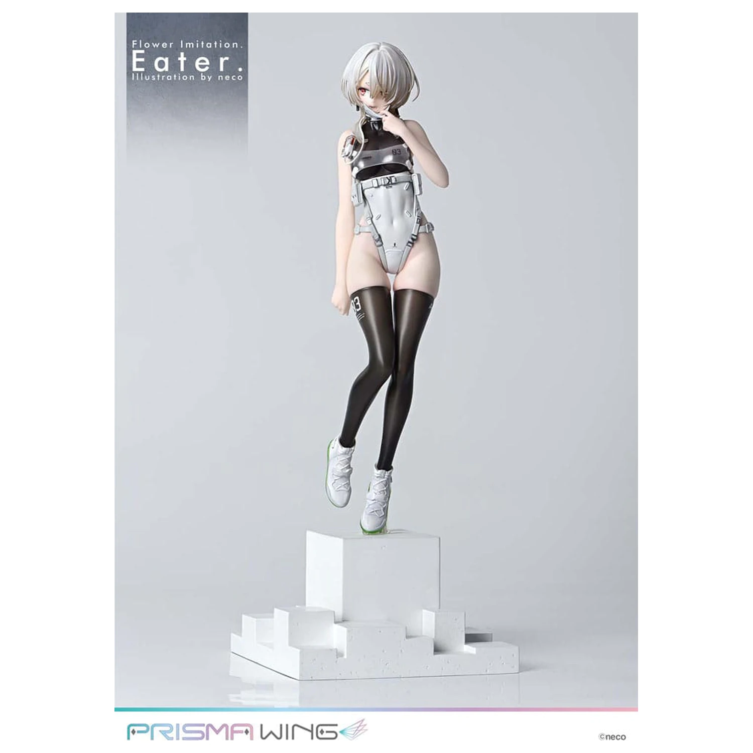 Flower Imitation Prisma Wing PVC Statue 1/7 Eater Illustration by neco 32 cm Produktfoto