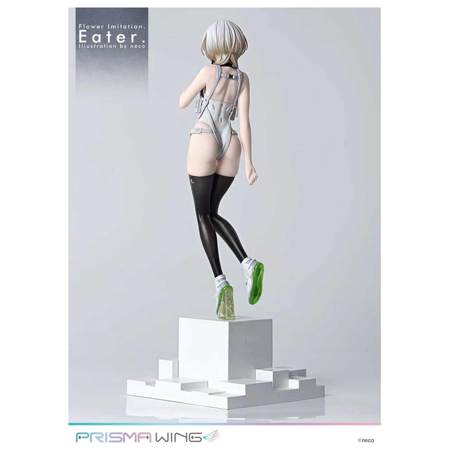 Flower Imitation Prisma Wing PVC Statue 1/7 Eater Illustration by neco 32 cm Produktfoto