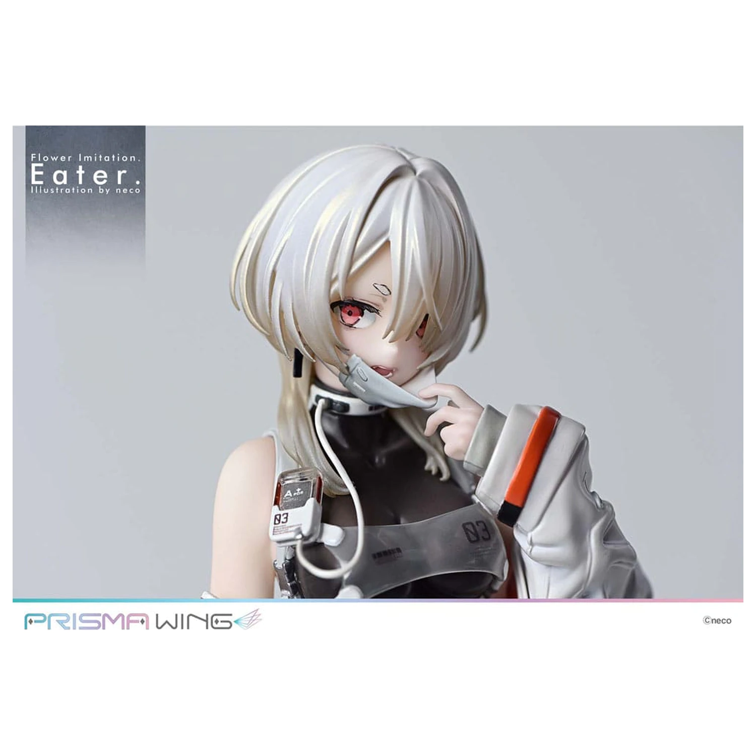 Flower Imitation Prisma Wing PVC Statue 1/7 Eater Illustration by neco 32 cm Produktfoto