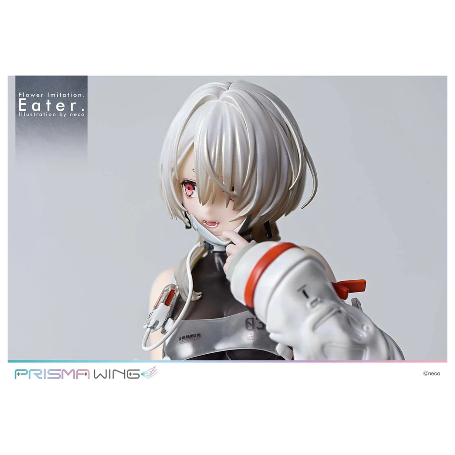 Flower Imitation Prisma Wing PVC Statue 1/7 Eater Illustration by neco 32 cm Produktfoto