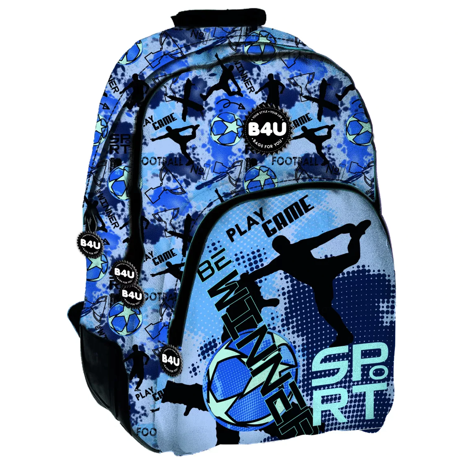 Soccer Be Winner Schulranzen, Tasche 44 cm Produktfoto