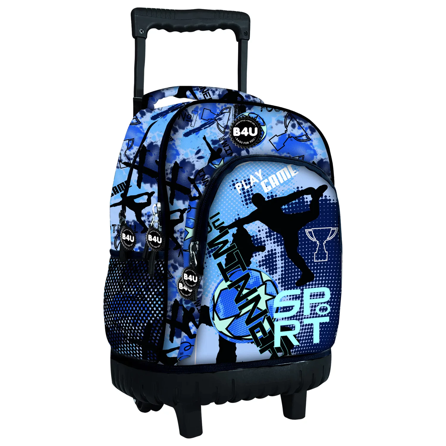 Soccer Be Winner Premium Schultasche auf Rollen, Tasche 44 cm Produktfoto