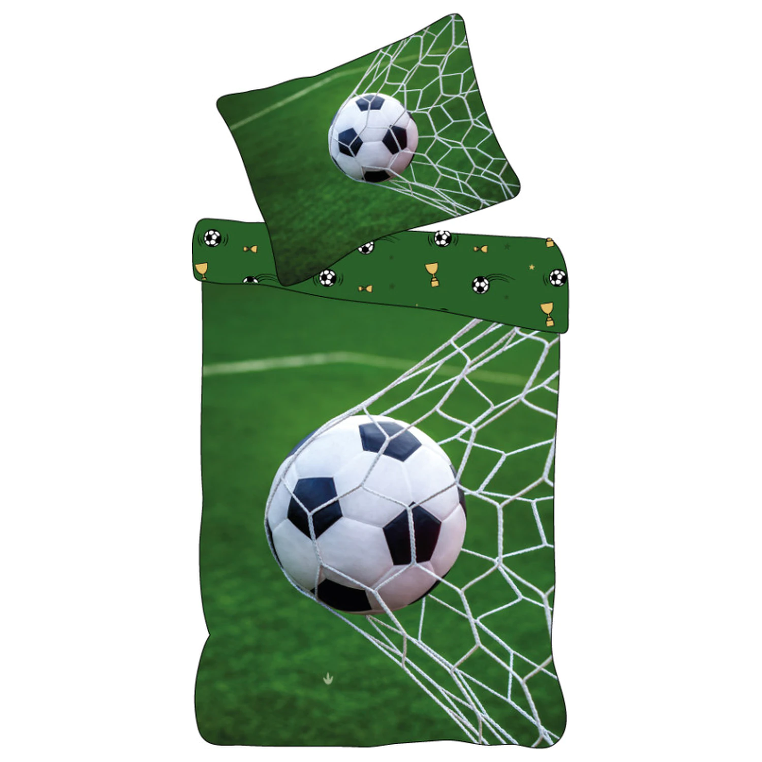 Football Winning Shot Bettbezug 140x200cm, 70x90cm Produktfoto