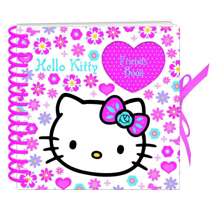Folksy Hello Kitty Freundschafts Notizbuch Produktfoto