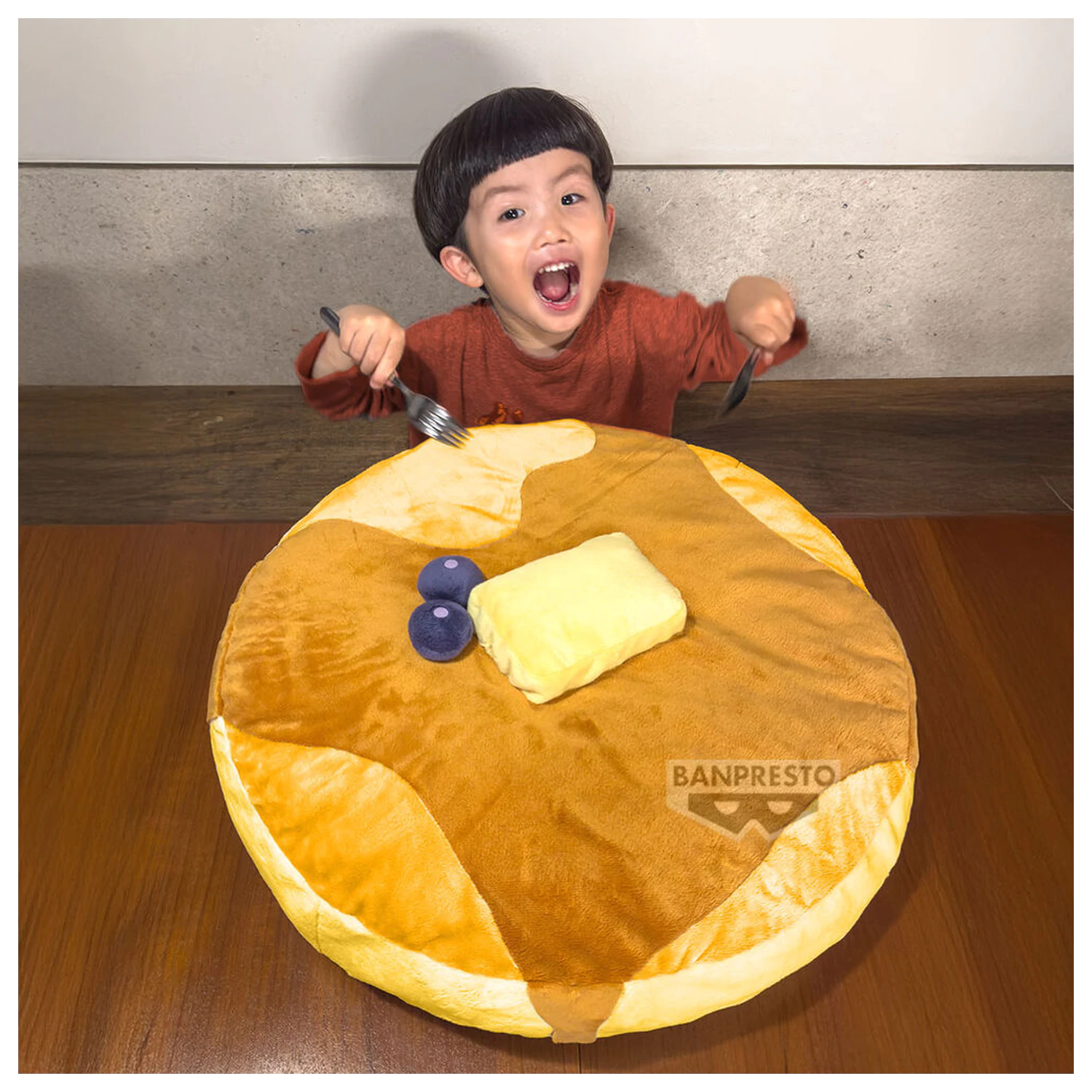 Food Series Pfannkuchen Plüschtier 10cm Produktfoto