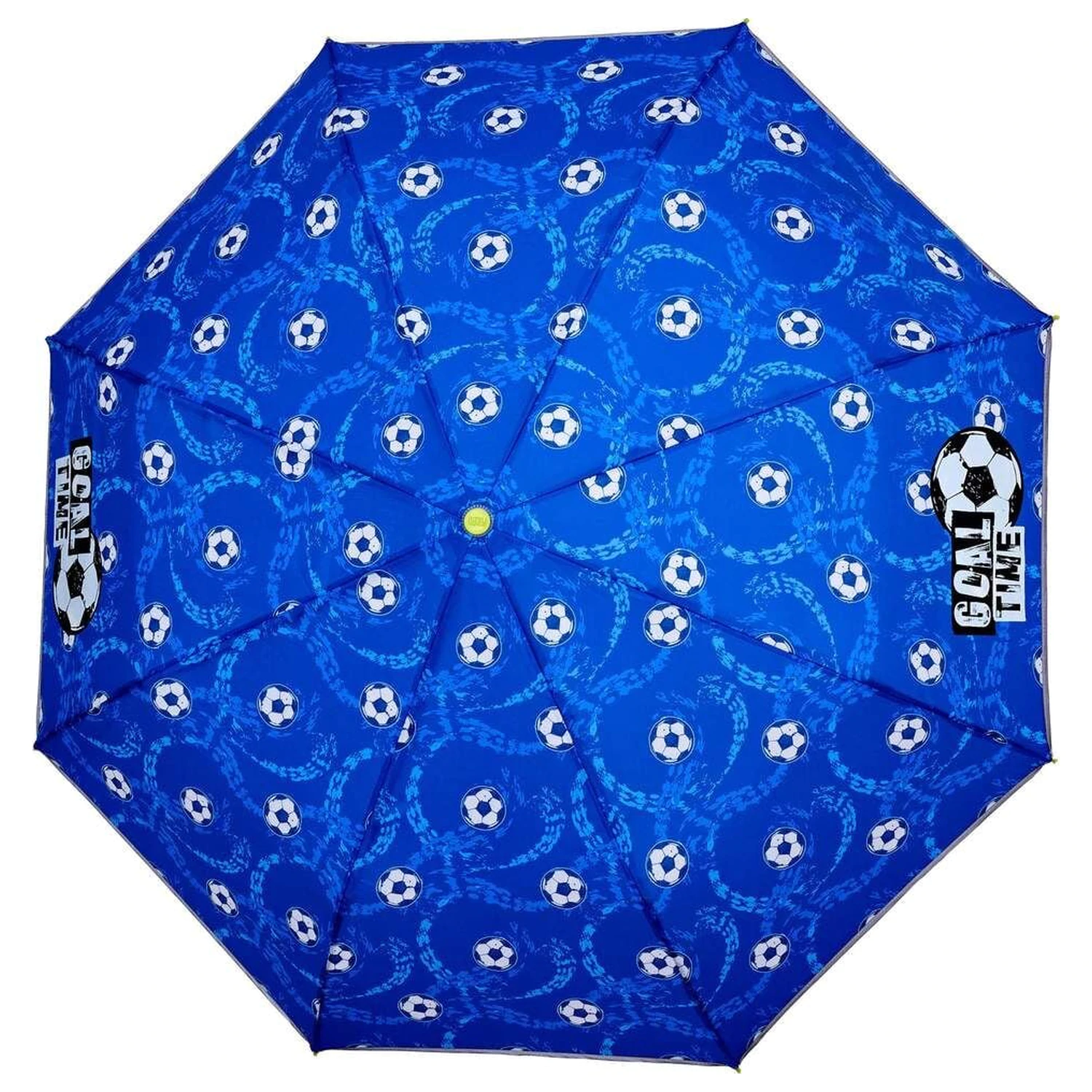 Football manuelle Falt Regenschirm 50 cm Produktfoto