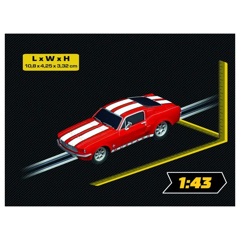 Ford Mustang 67 Spielzeugauto Produktfoto