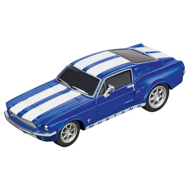 Ford Mustang 67 Racing Blue Spielzeugauto Produktfoto