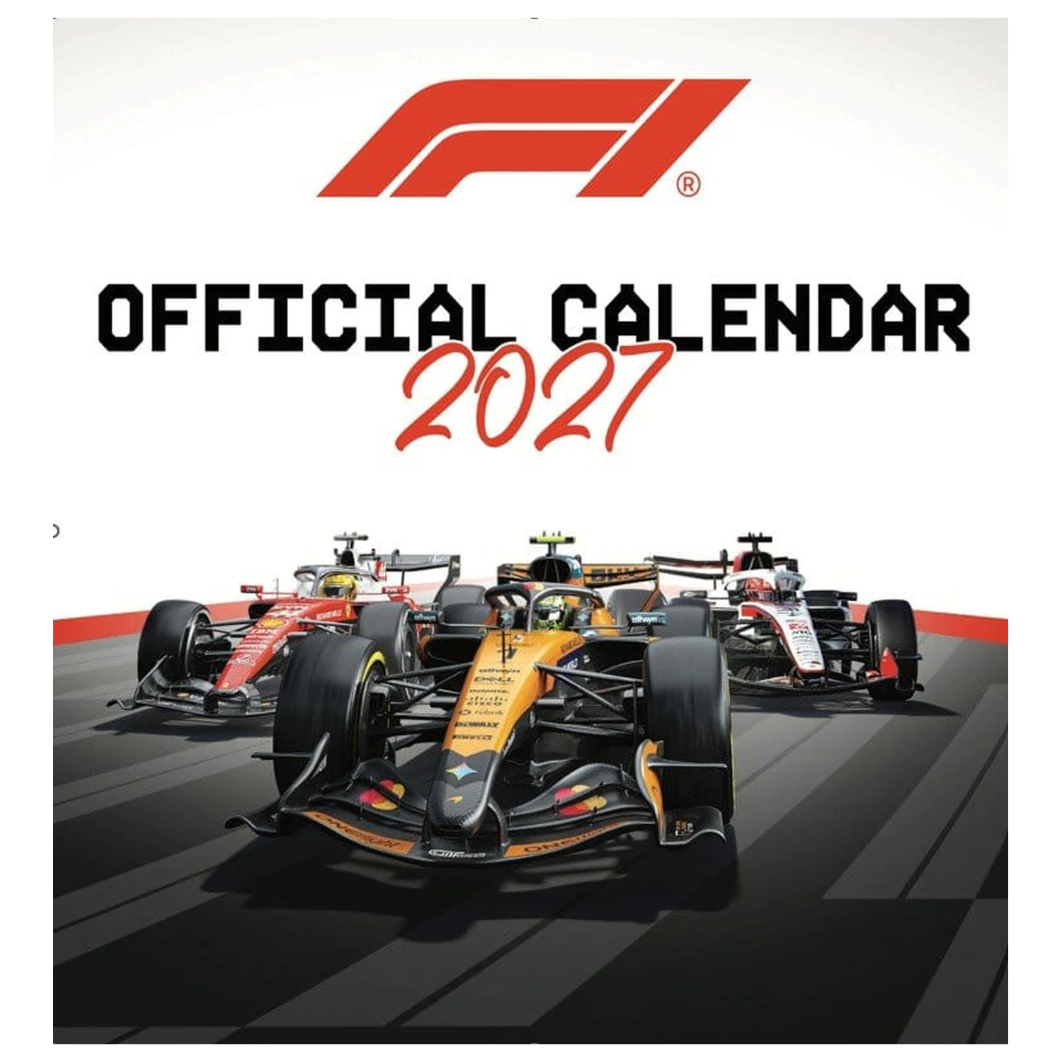 Formula 1 Official Kalender 2027 30 x 30 cm Produktfoto