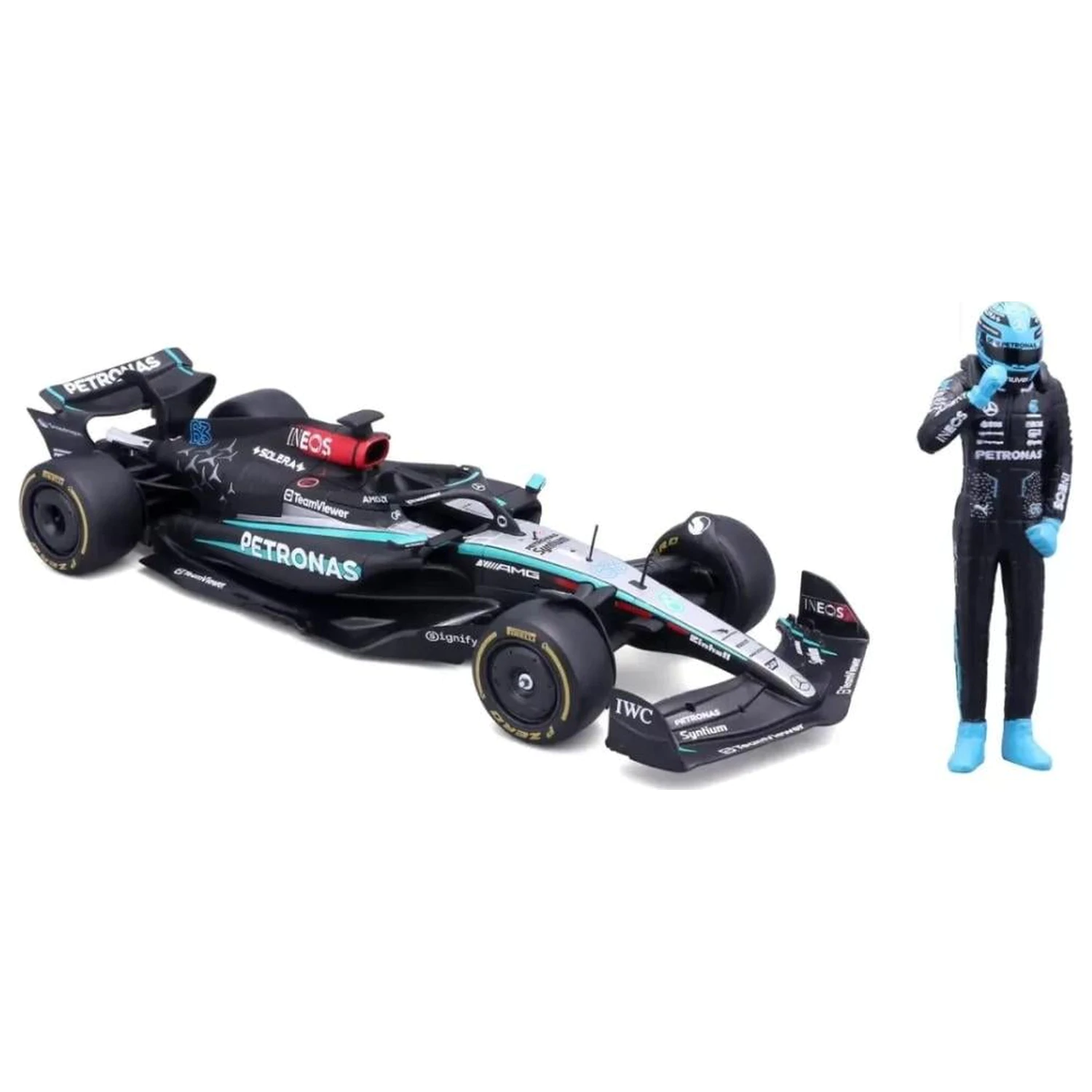 Formula 1 F1 Mercedes W15 E Perf. 2023 Russell Die-cast Modell 1/24 Produktfoto