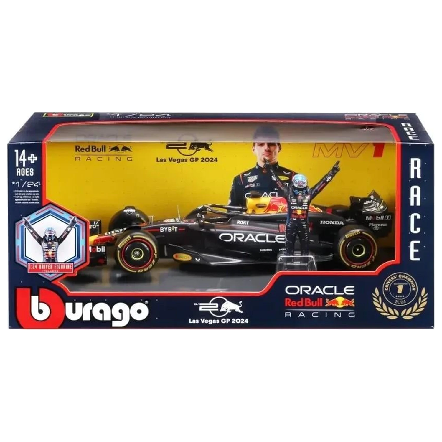 Formula 1 F1 Red Bull Racing RB20 Verstappen Die-Cast Modell 1/24 Produktfoto