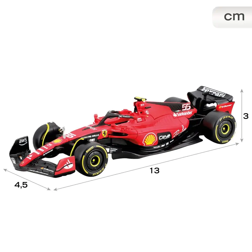 Formula 1 Ferrari 2-er Pack Autos termékfotó