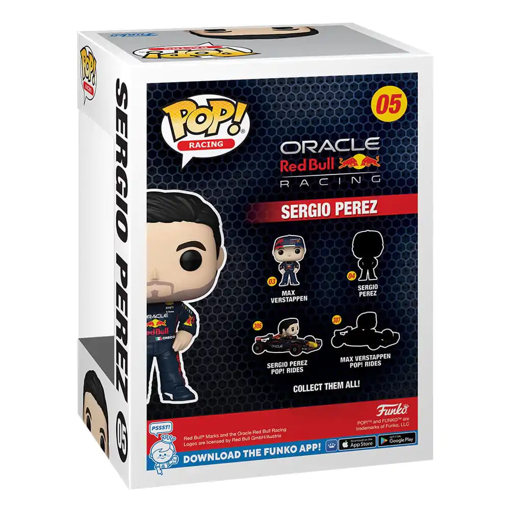 Formula 1 Funko POP! Racing Vinyl Figur Sergio Perez w/helmet Exclusive Edition 9 cm termékfotó