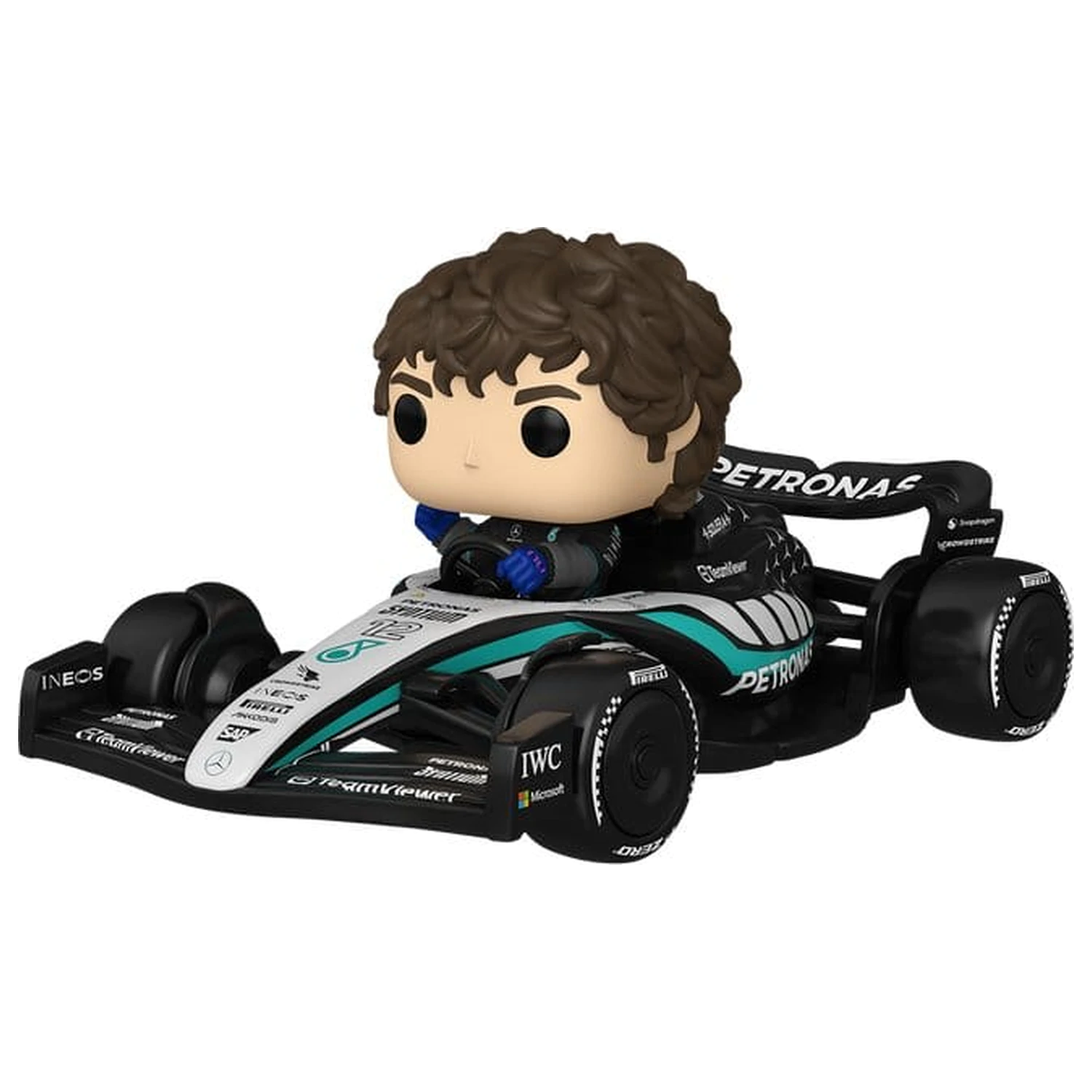 Formula 1 Funko POP! Rides Super Deluxe Vinyl-Figur Mercedes Benz - KIMI 15 cm Produktfoto