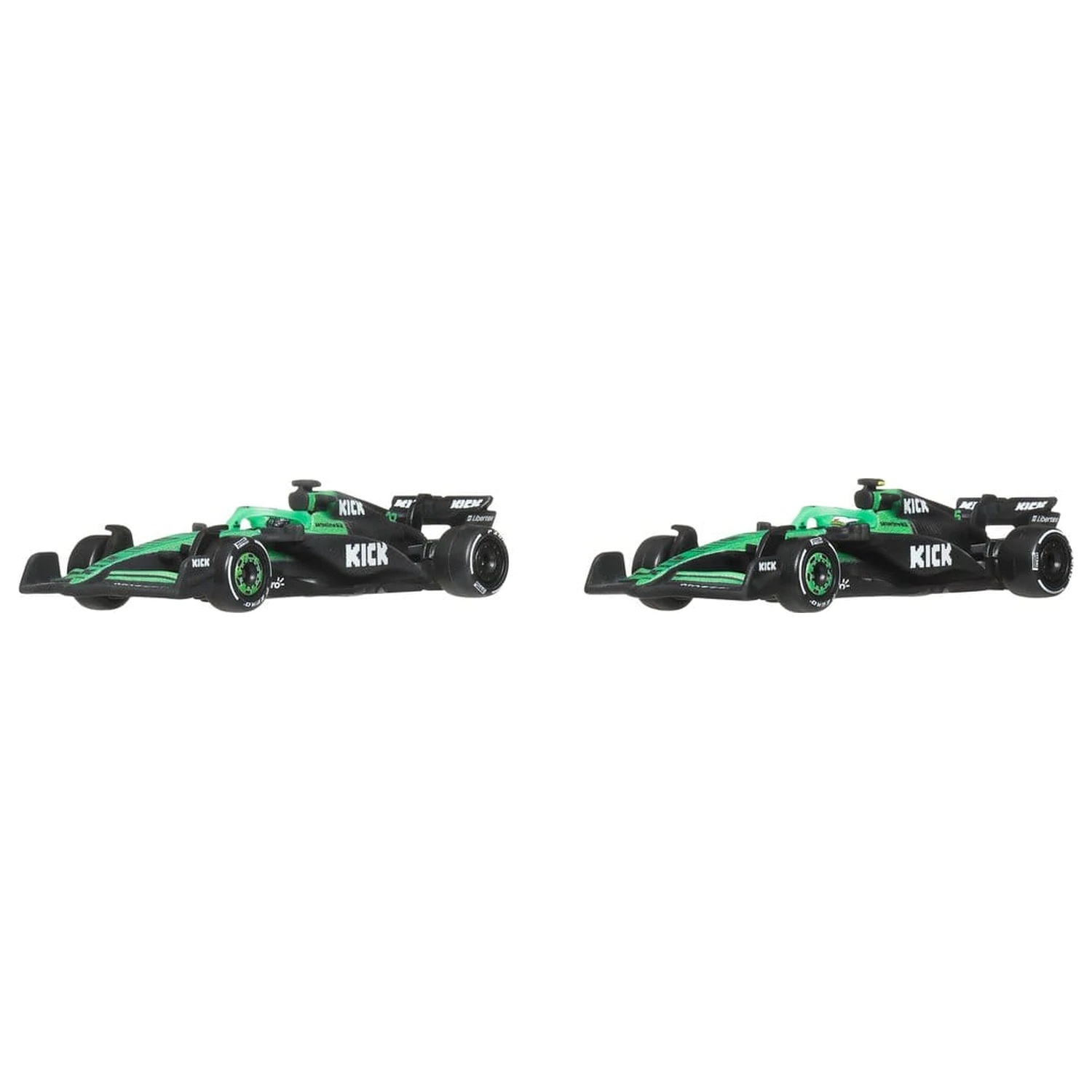 Formula 1 Hot Wheels Premium Die-Cast Fahrzeuge 2er-Pack 1/64 KICK Sauber Team Produktfoto