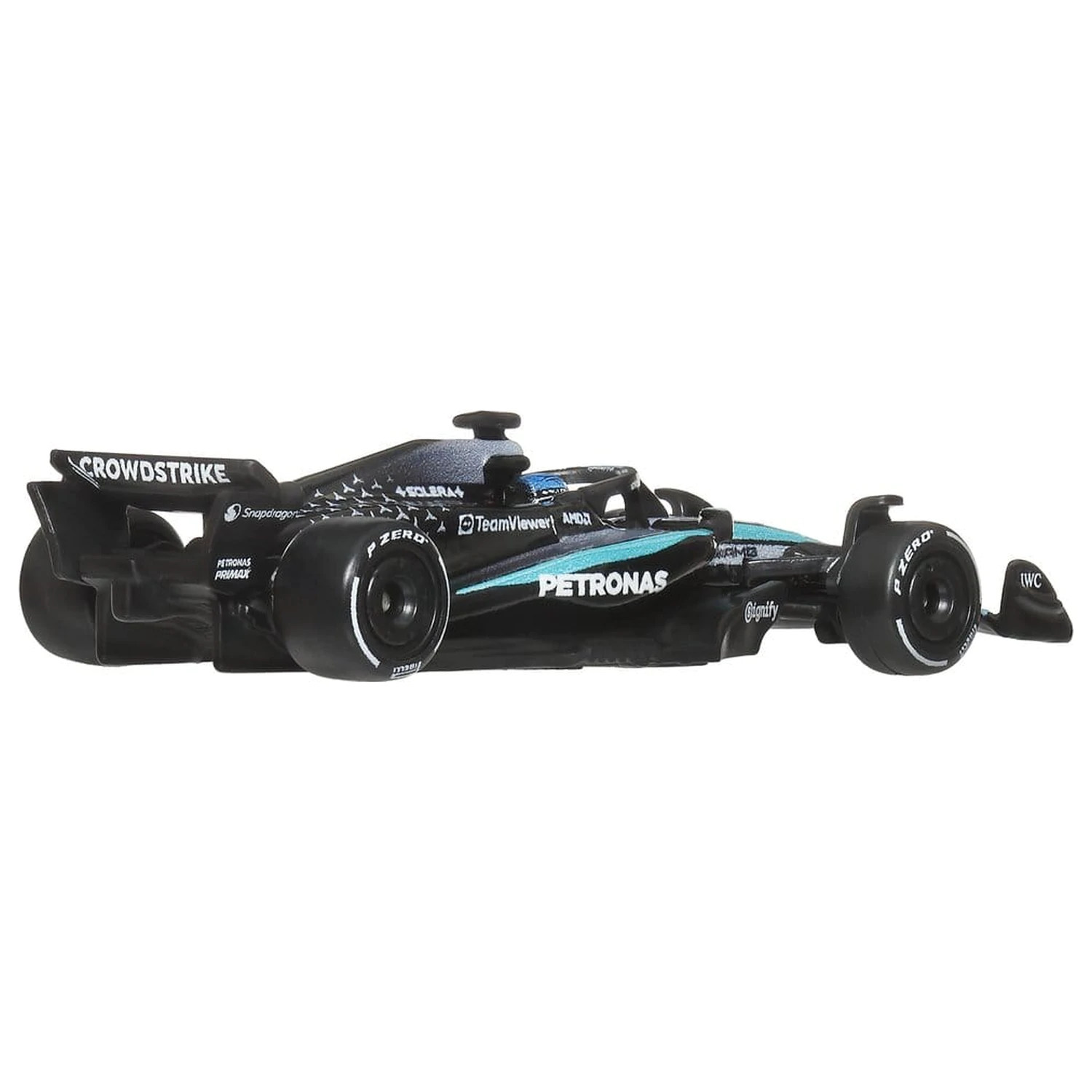 Formula 1 Hot Wheels Premium Die-Cast Fahrzeug 2er-Pack 1:64 Team Mercedes-AMG PETRONAS Produktfoto