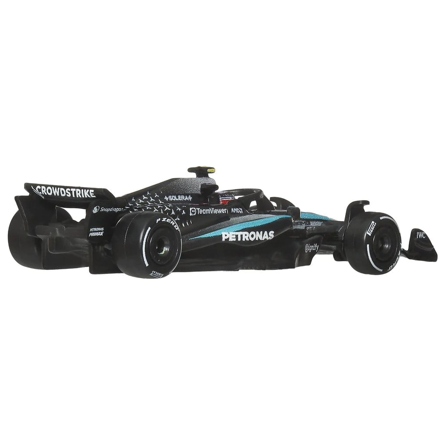 Formula 1 Hot Wheels Premium Die-Cast Fahrzeug 2er-Pack 1:64 Team Mercedes-AMG PETRONAS Produktfoto