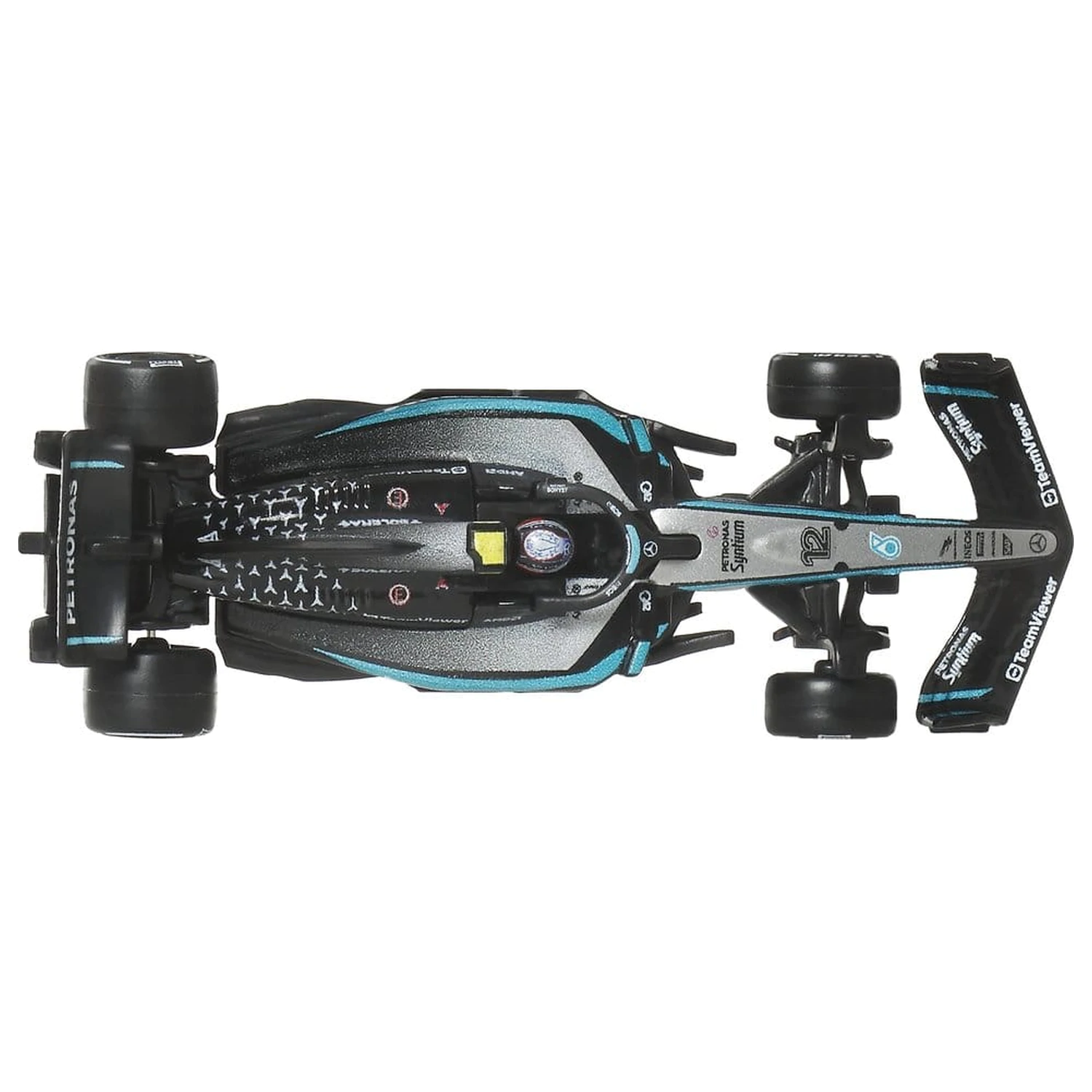 Formula 1 Hot Wheels Premium Die-Cast Fahrzeug 2er-Pack 1:64 Team Mercedes-AMG PETRONAS Produktfoto
