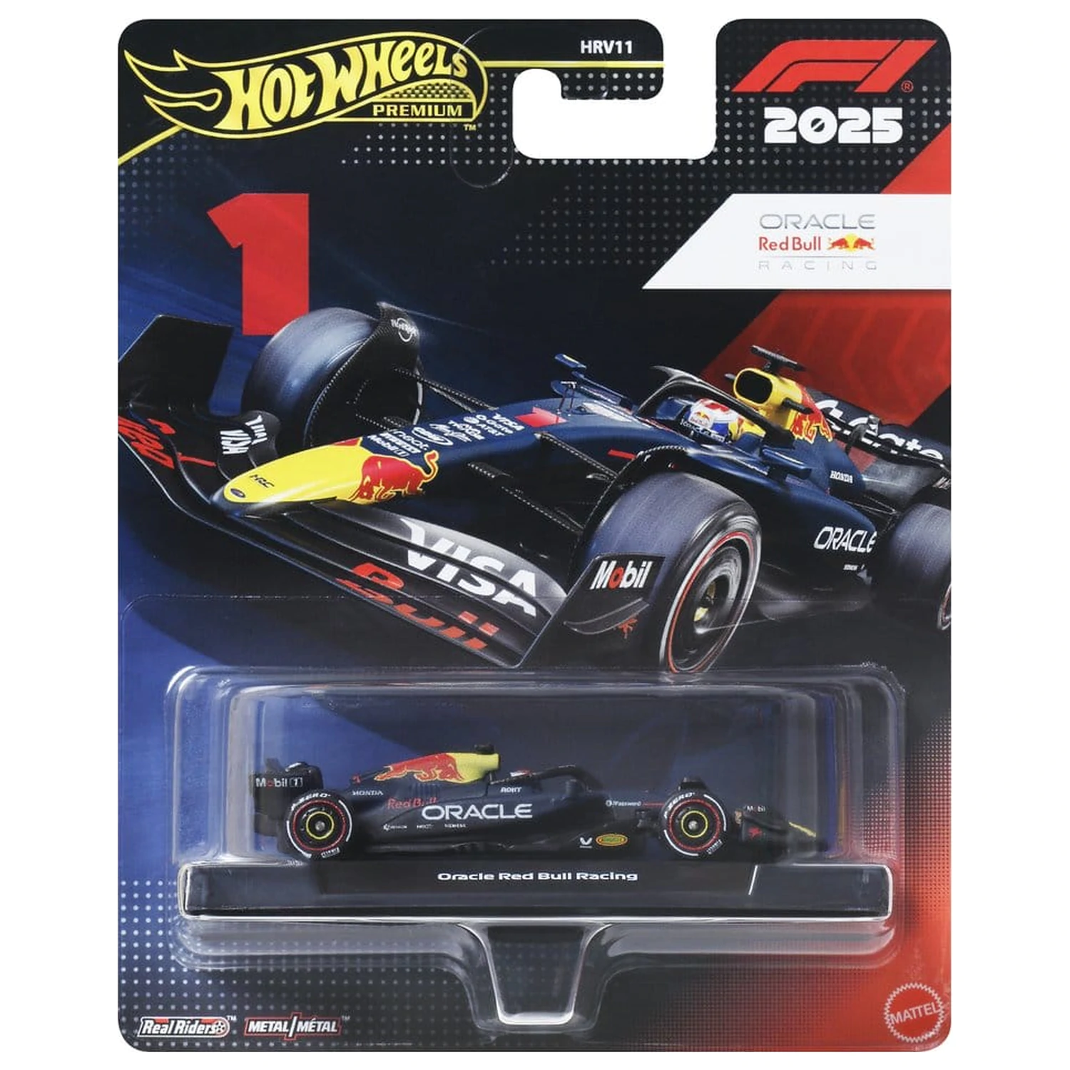 Formula 1 Hot Wheels Premium Die-Cast Fahrzeug 1:64 Team Red Bull: Driver 1 Produktfoto